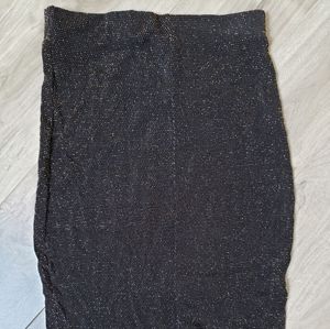 Black and Gold Skirt